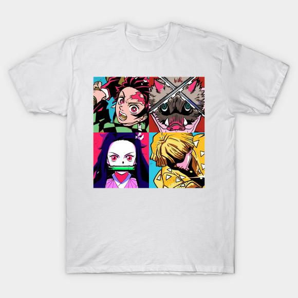 Camiseta Kimetsu No Yaiba Demon Slayer