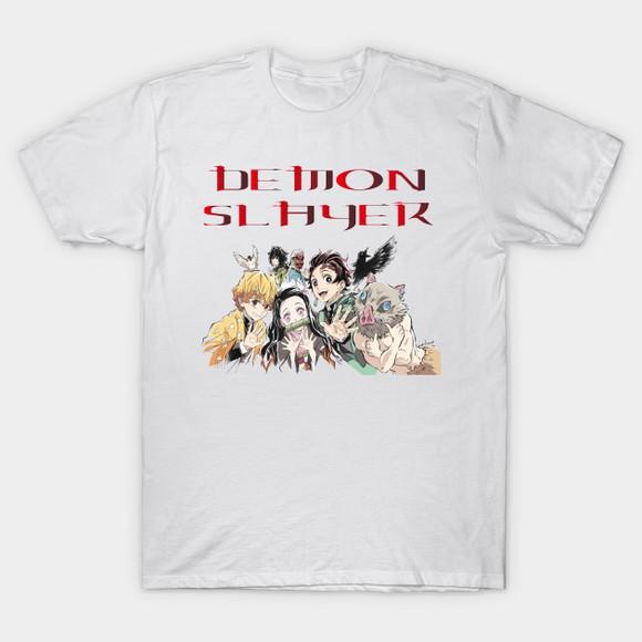 Camiseta Demon Slayer Group