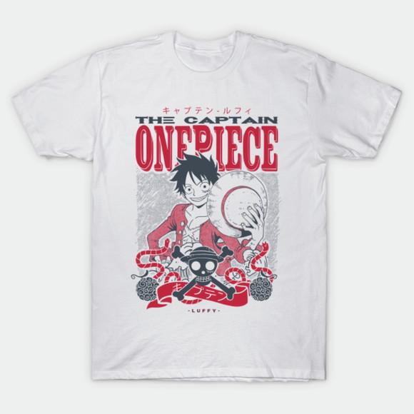 Camiseta The Captain Luffy One Piece