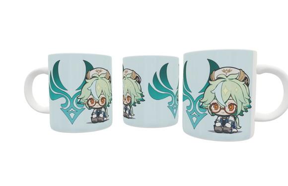 Caneca Sucrose Chibi Genshin Impact