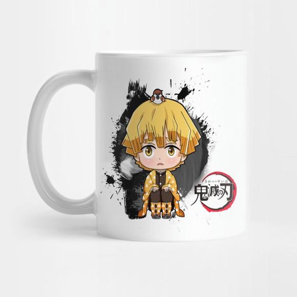 Caneca Demon Slayer Zenitsu Agatsuma Chibi
