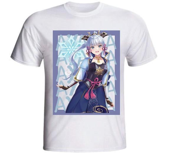Camiseta Kamisato Ayaka Genshin Impact