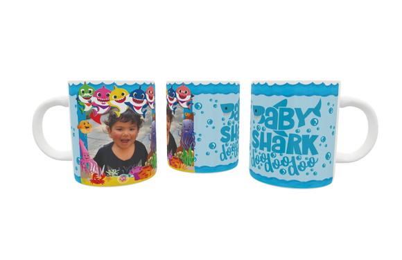 Caneca - Em Polímero - B.A.B.Y. S.H.A.R.K Personalizada