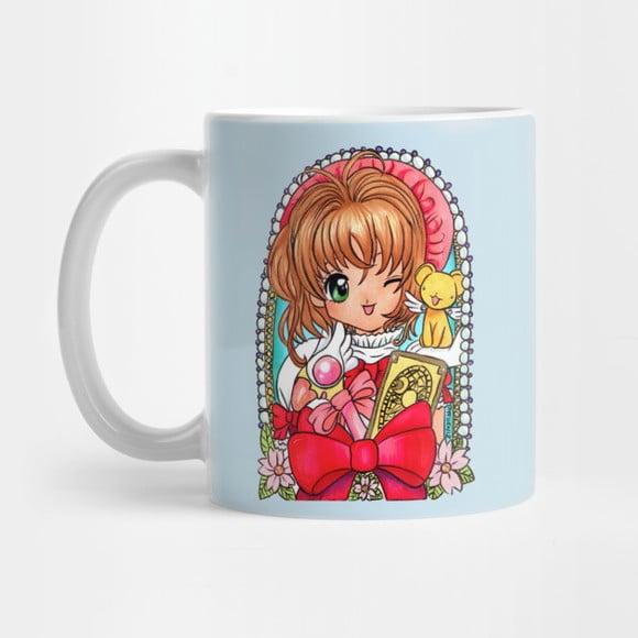 Caneca Sakura and Kero Sakura Card Caption