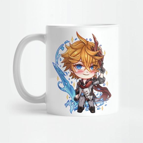 Caneca Genshin Impact - Childe Chibi