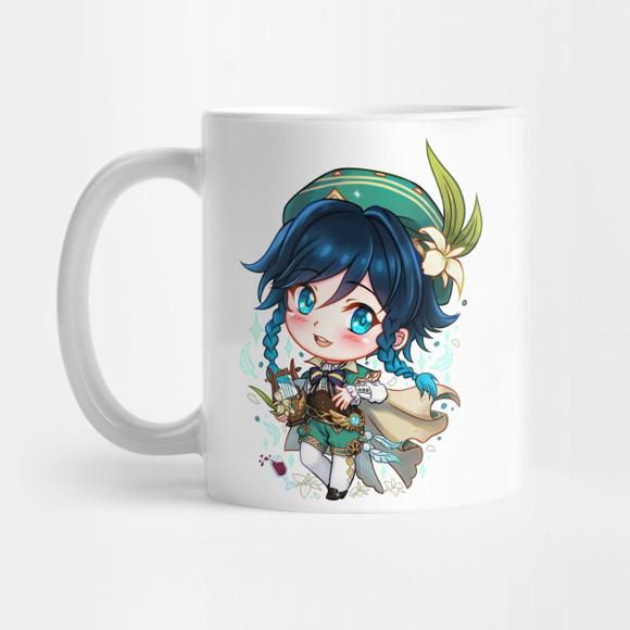 Caneca Genshin Impact - Venti Chibi