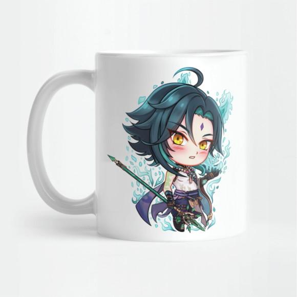 Caneca Xiao Chibi Genshin Impact