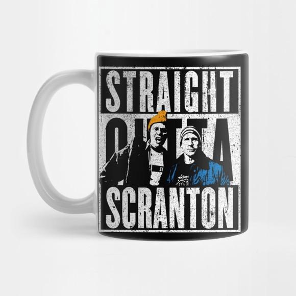 Caneca Straight Outta Scranton - Lazy Scranton The Office