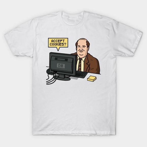 Camiseta Cookies Acceptor Kevin The Office