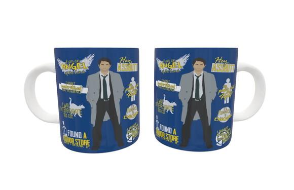 Caneca Castiel Quotes - Supernatural - Sobrenatural