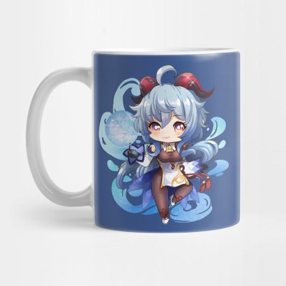 Caneca Genshin Impact - Ganyu Chibi