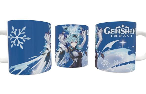Caneca Genshin Impact - Eula