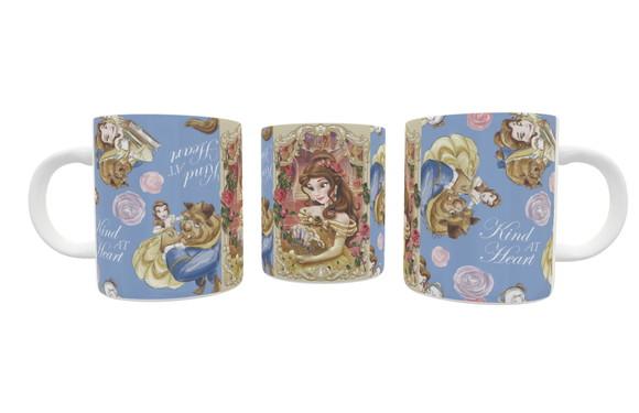 Caneca Bela e a Fera Blue Style