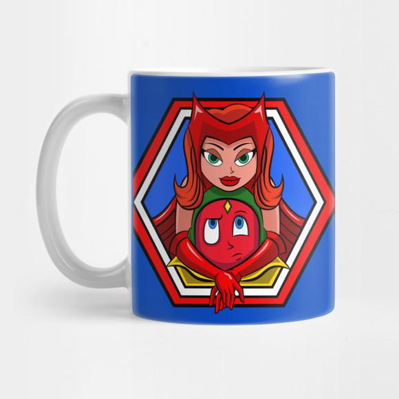 Caneca The Wanda and Vision Wandavision