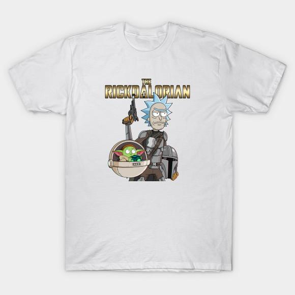 Camiseta The Rickdalorian R.i.c.k. A.n.d. M.o.r.t.y