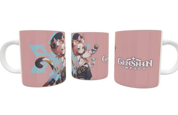 Caneca Genshin Impact - Diona