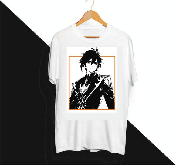 Camiseta Zhongli Genshin Impact