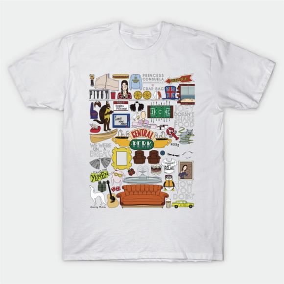Camiseta Friends Quotes