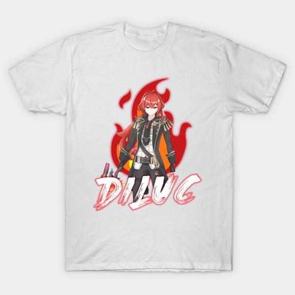 Camiseta Genshin Impact - Diluc 2
