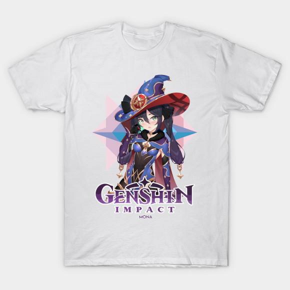 Camiseta Mona Genshin Impact