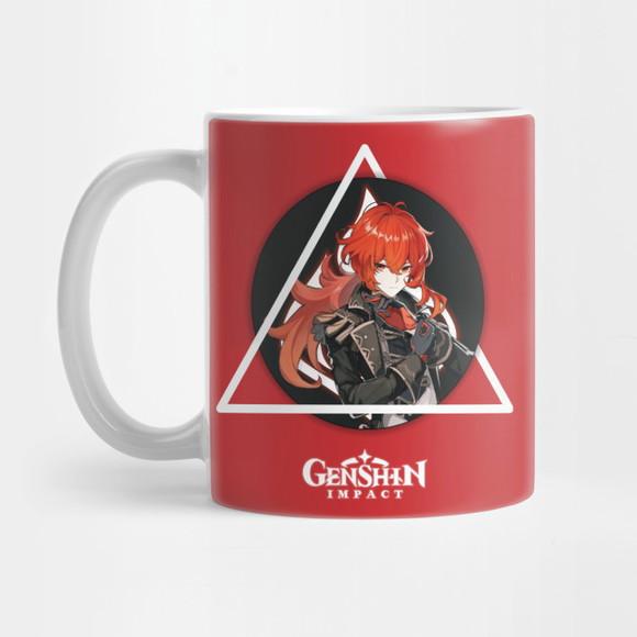 Caneca Genshin Impact - Diluc