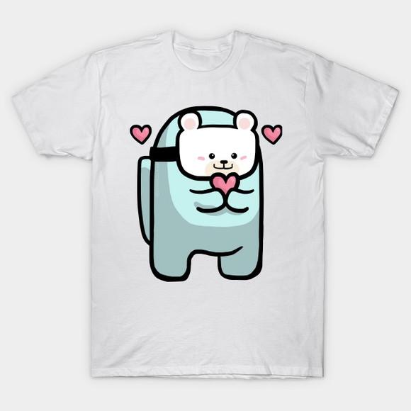 Camiseta Among Us Polar Bear