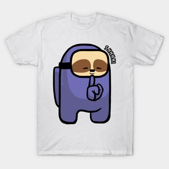 Camiseta Among Us Sloth