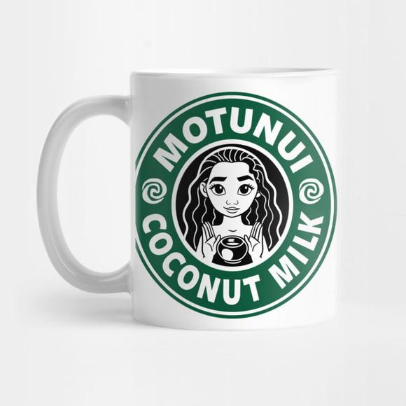 Caneca Motunui Coconut Milk Moana