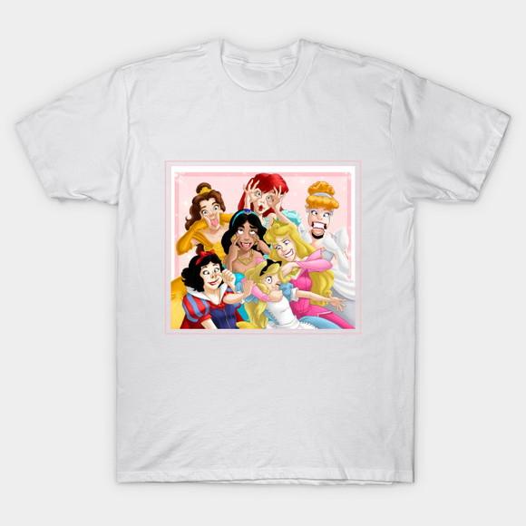 Camiseta Smile for the Camera Princesas