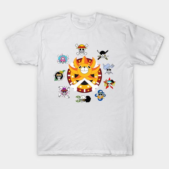 Camiseta One piece- The Strawhat Pirates
