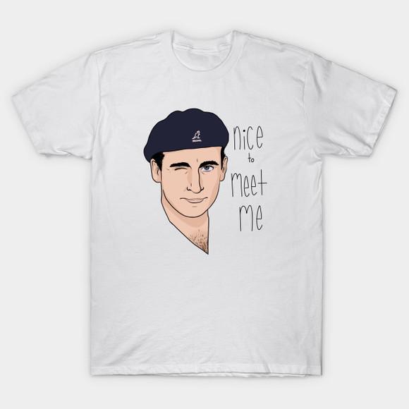 Camiseta Nice To Meet You Michael Scott The Office