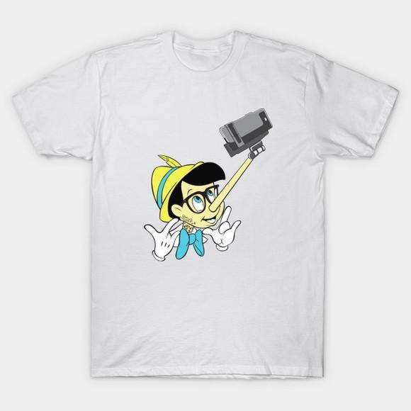 Camiseta Pinoquio Selfie