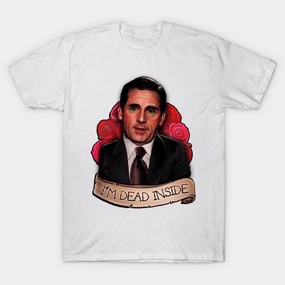 Camiseta Dead Inside Michael Scott The office