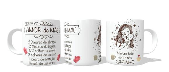 Caneca Receita Amor de Mãe