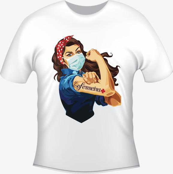 Camiseta Power Nurse Enfermeira