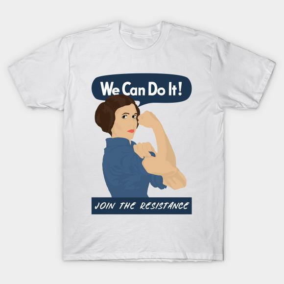 Camiseta Princesa Leia The Riveter Star Wars