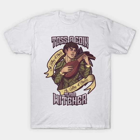 Camiseta Jaskier - Toss a coin