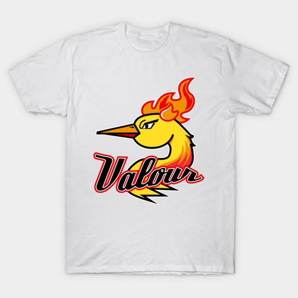 Camiseta Team Valour P.o.k.e.m.o.n