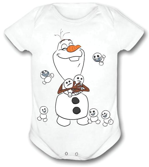Body Para Bebê Olaf Frozen