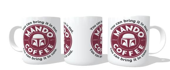 Caneca Mando - The Mandalorian Coffee
