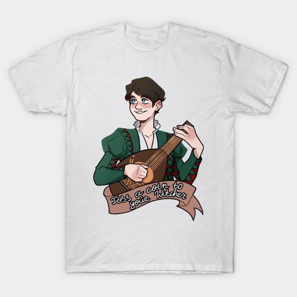 Camiseta Jaskier - Dê Um Trocado Ao Bruxo