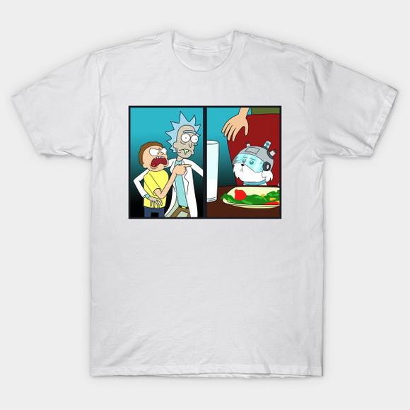Camiseta Morty Yelling At Snowball