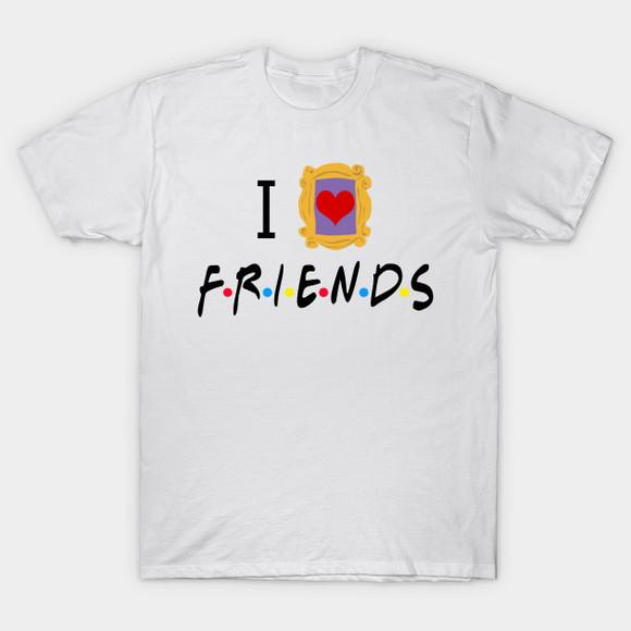 Camiseta I Love Friends