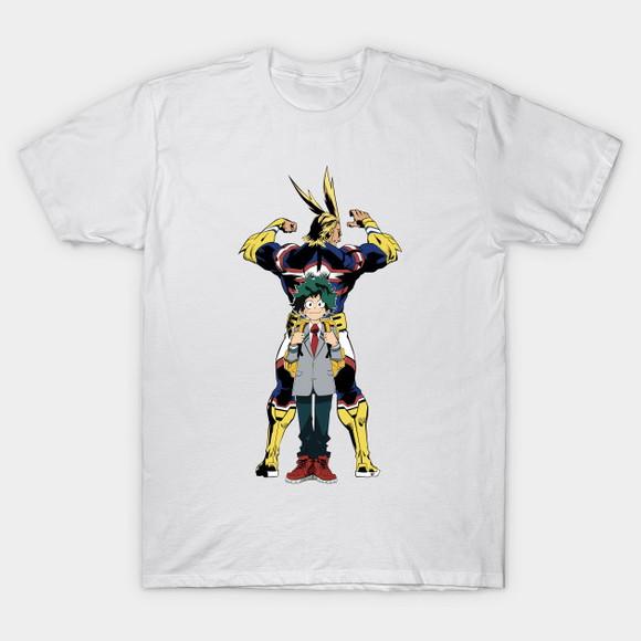 Camiseta My Hero Academia - All Might And Midoriya