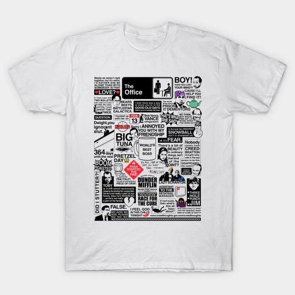 Camiseta The Office - Vida de Escritório Quotes