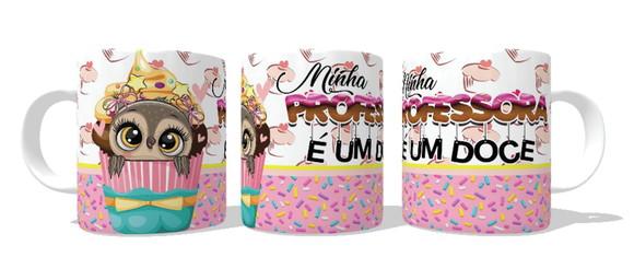 Caneca Minha Professora é Um doce