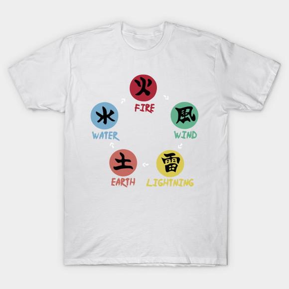 Camiseta Ninjutsu Naruto