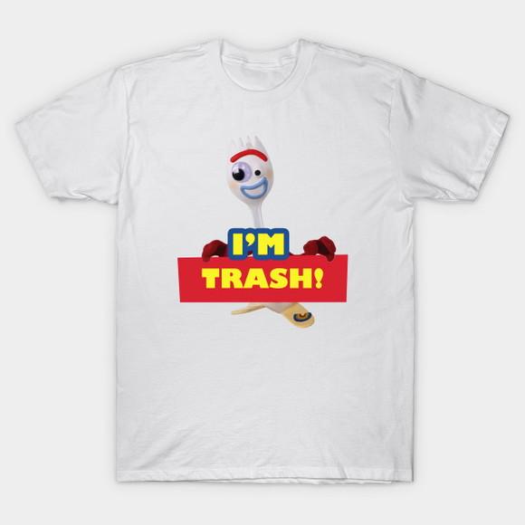 Camiseta Toy Story - Forkie Garfinho