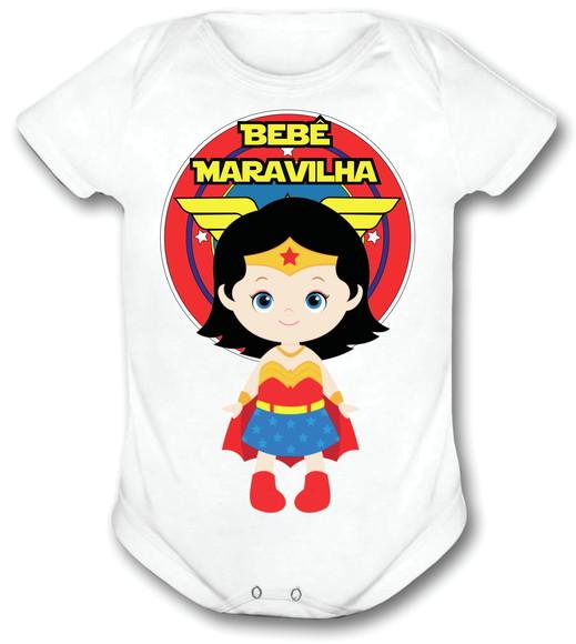 Body Para Bebê - Bebê Maravilha - Menina