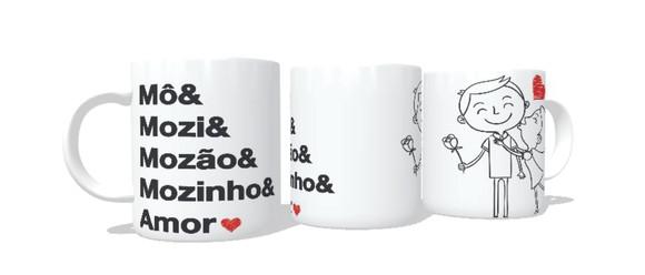 Caneca Mô Mozinho Mozão - Namorados Amor
